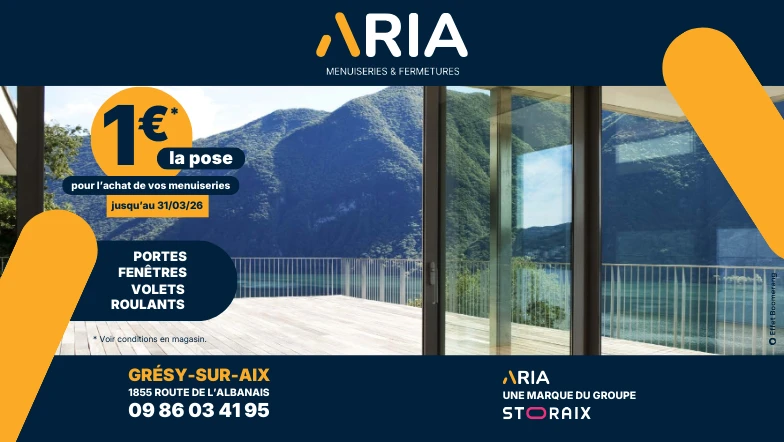 Image for La pose de vos menuiseries à 1€ : offre exclusive chez ARIA !